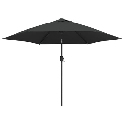 Garden Parasol | Anthracite | Polyester and Steel | Large | Collapsible