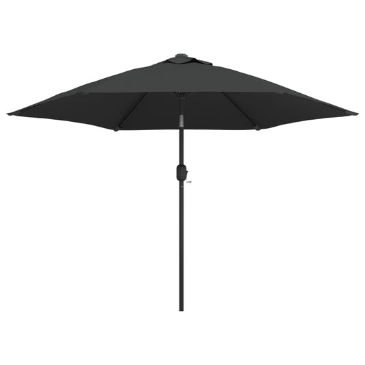 Garden Parasol | Anthracite | Polyester and Steel | Large | Collapsible