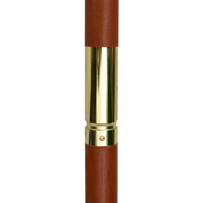44513 vidaXL Outdoor Parasol with Wooden Pole 200x300 cm Anthracite