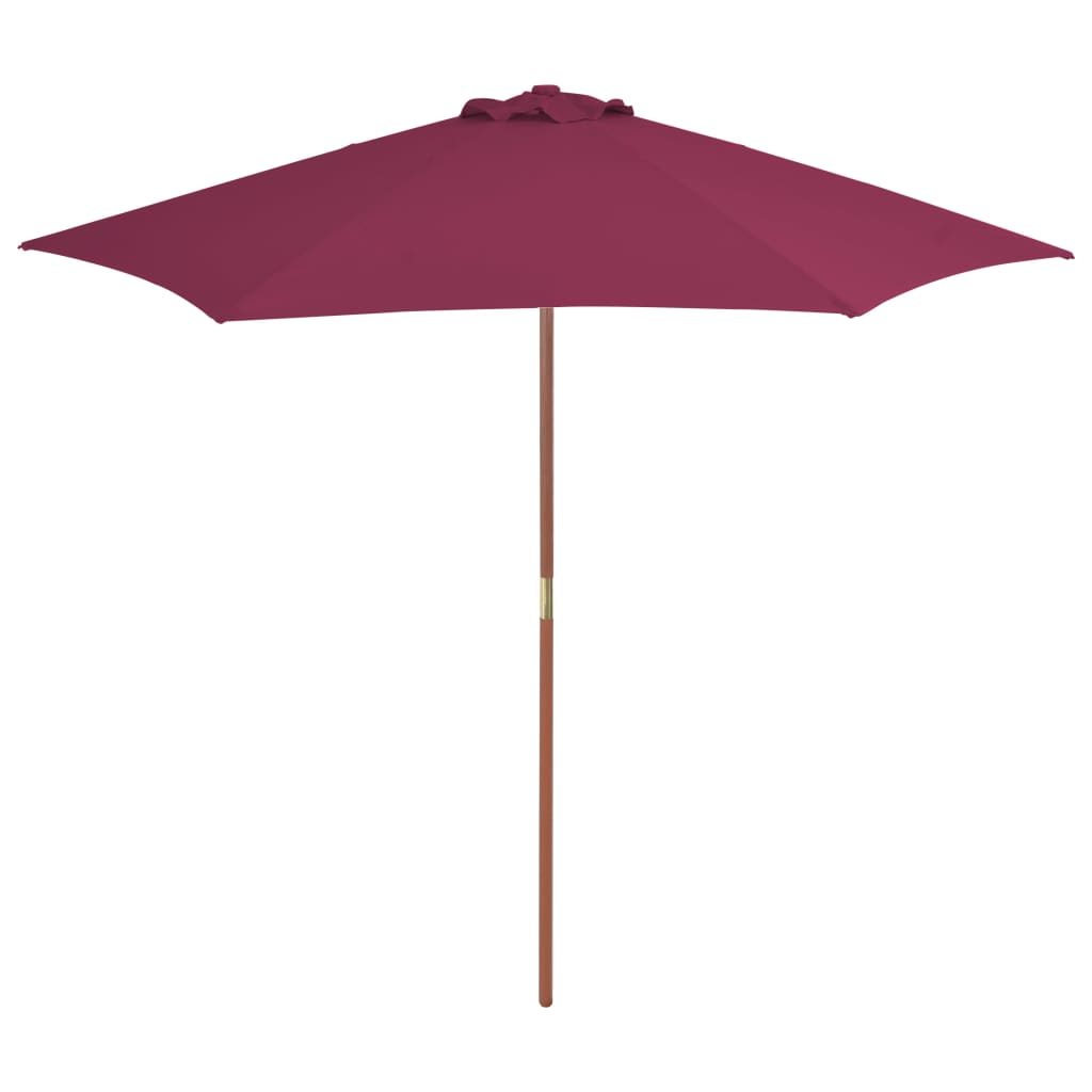 Garden Parasol | Bordeaux red