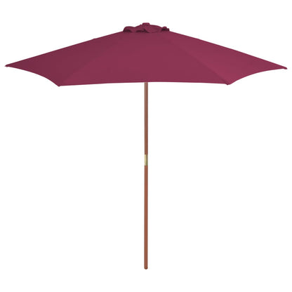 Garden Parasol | Bordeaux red