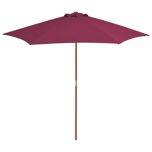 Garden Parasol | Bordeaux red