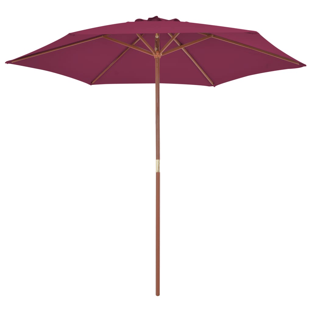 Garden Parasol | Bordeaux red