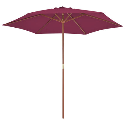 Garden Parasol | Bordeaux red