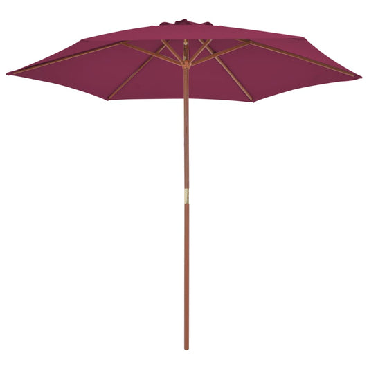 Garden Parasol | Bordeaux red