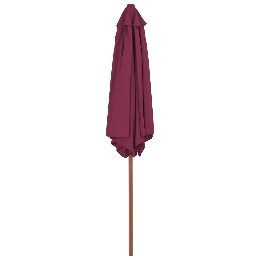 Garden Parasol | Bordeaux red