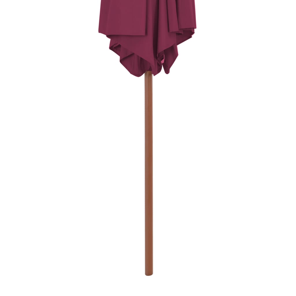 Garden Parasol | Bordeaux red