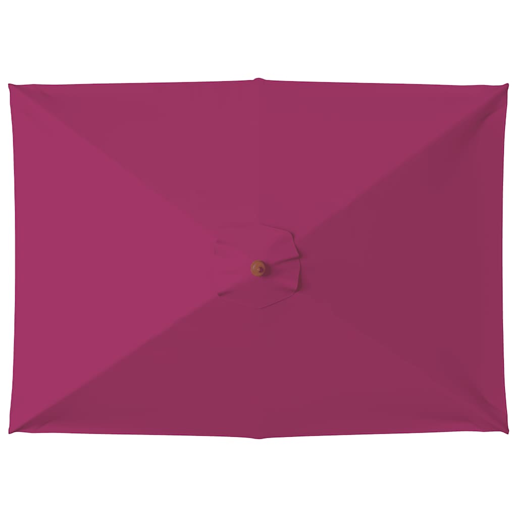Garden Parasol | Bordeaux Red