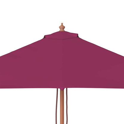 Garden Parasol | Bordeaux Red