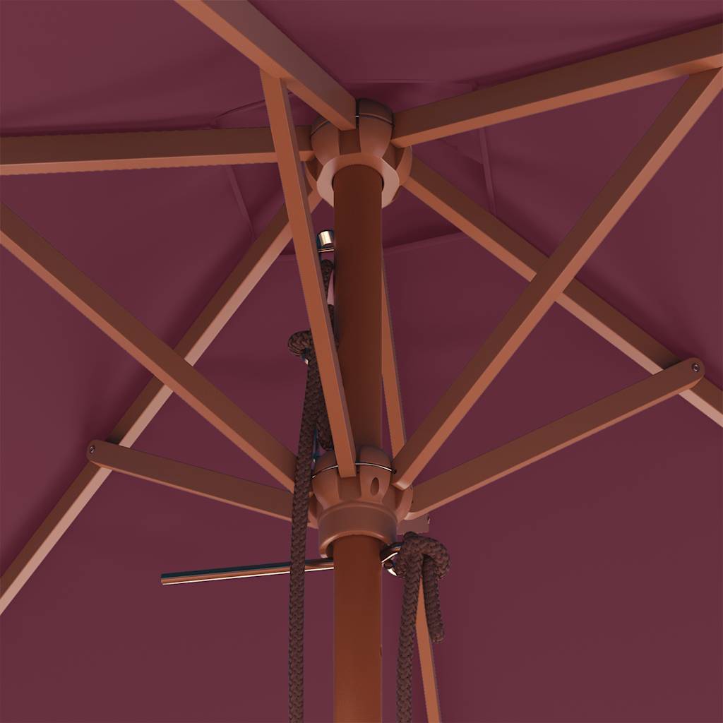 Garden Parasol | Bordeaux Red