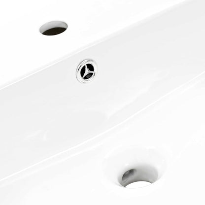 Basin White 50 x 45 x 41 cm Glazed Ceramic