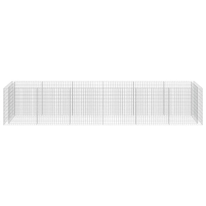 Gabion Raised Bed Galvanised Steel 540x90x100 cm
