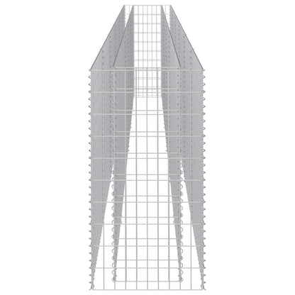 Gabion Raised Bed Galvanised Steel 540x50x100 cm
