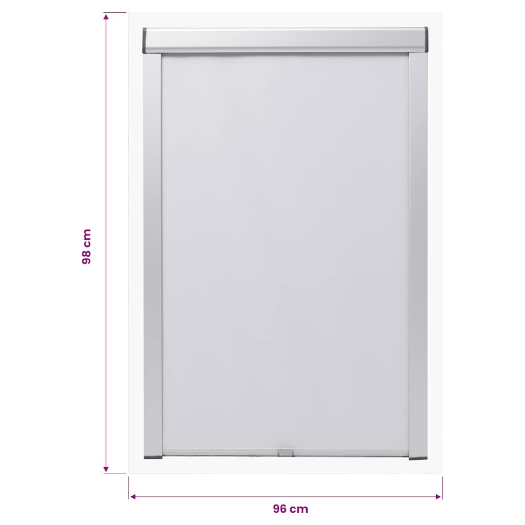 Blackout Roller Blind White SK06 GGL and GGU