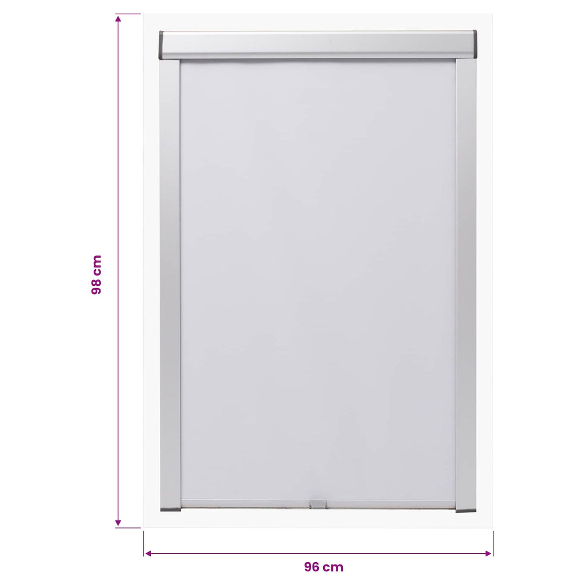 Blackout Roller Blind White SK06 GGL and GGU