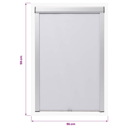 Blackout Roller Blind White SK06 GGL and GGU