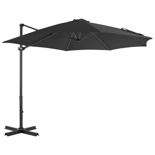 Cantilever Garden Parasol | Anthracite | Polyester, Aluminium | Large