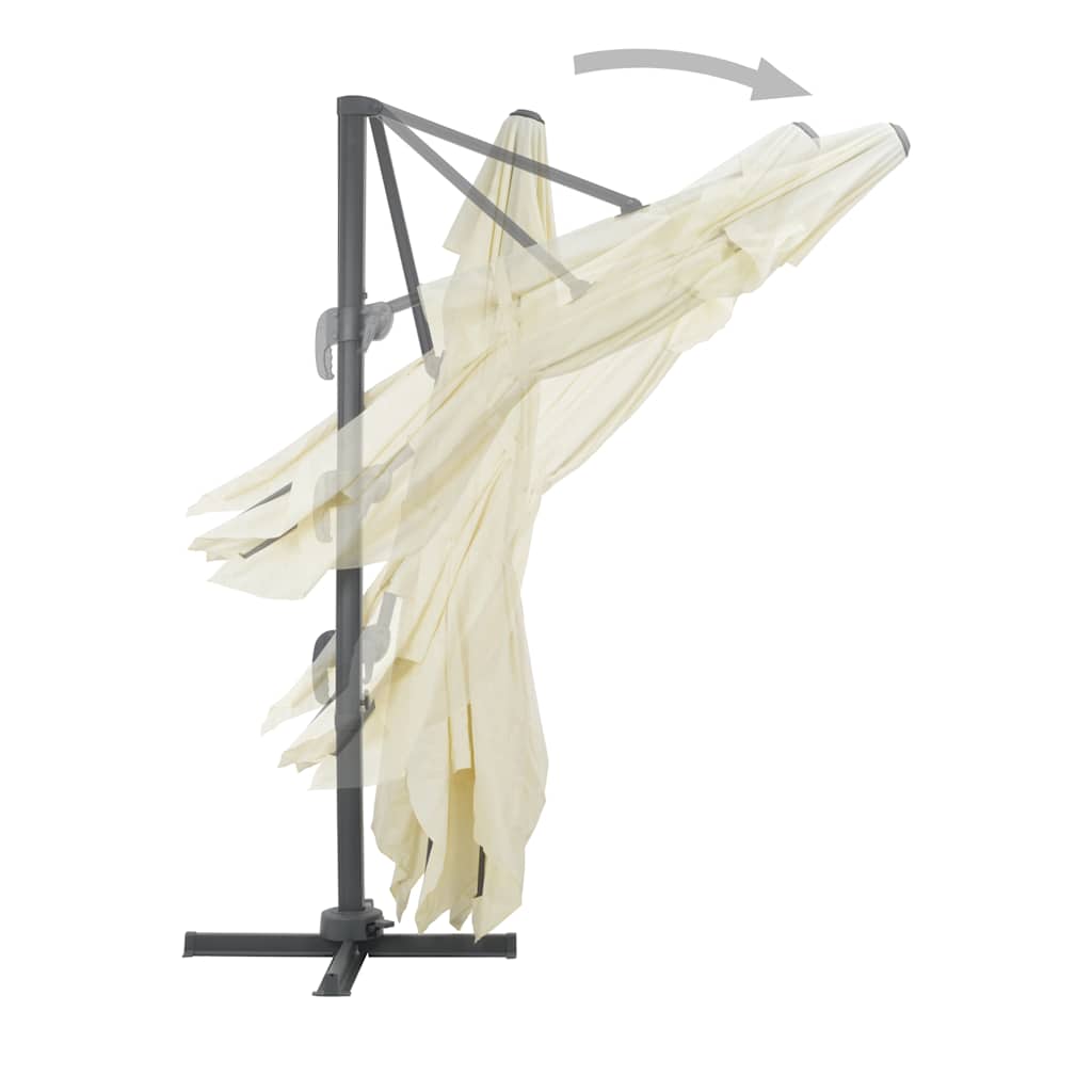 Cantilever Garden Parasol | Sand