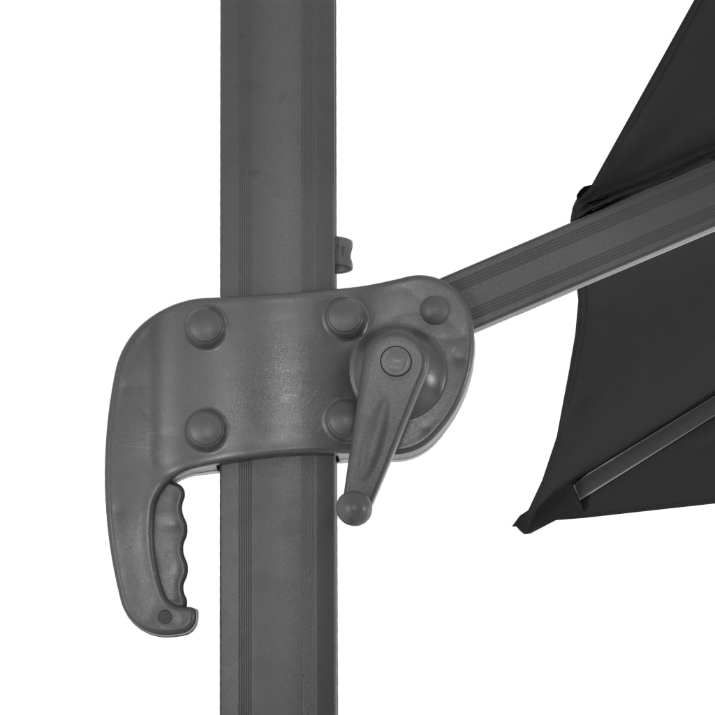 Cantilever Garden Parasol | Anthracite | Aluminium, Polyester | Large