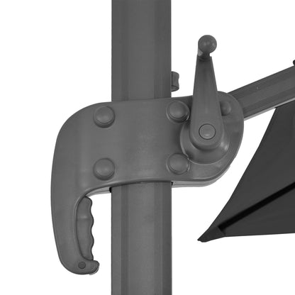 Cantilever Garden Parasol | Anthracite | Polyester | Large | Tiltable