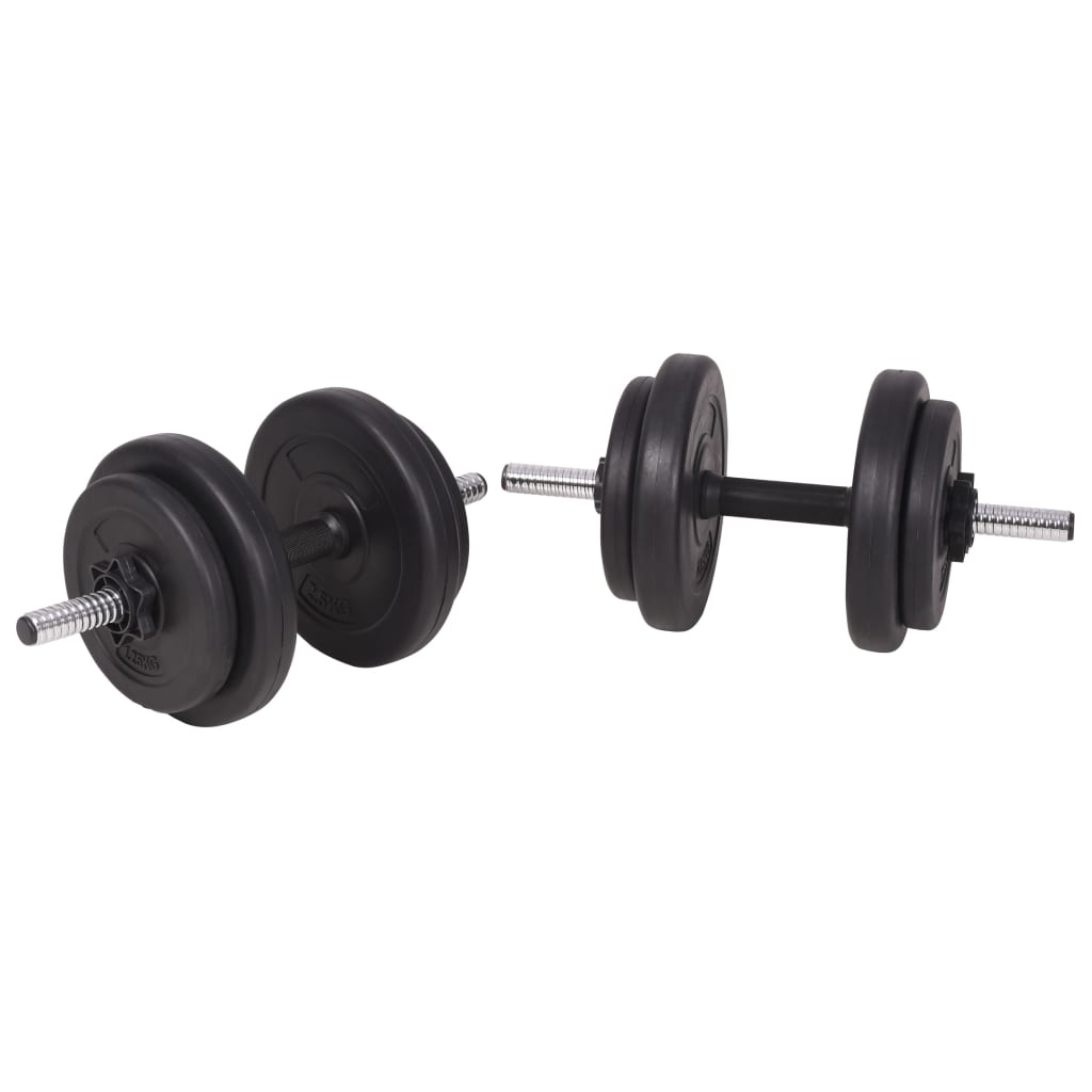 Weight Bench with Weight Rack, Barbell and Dumbbell Set 90 kg
