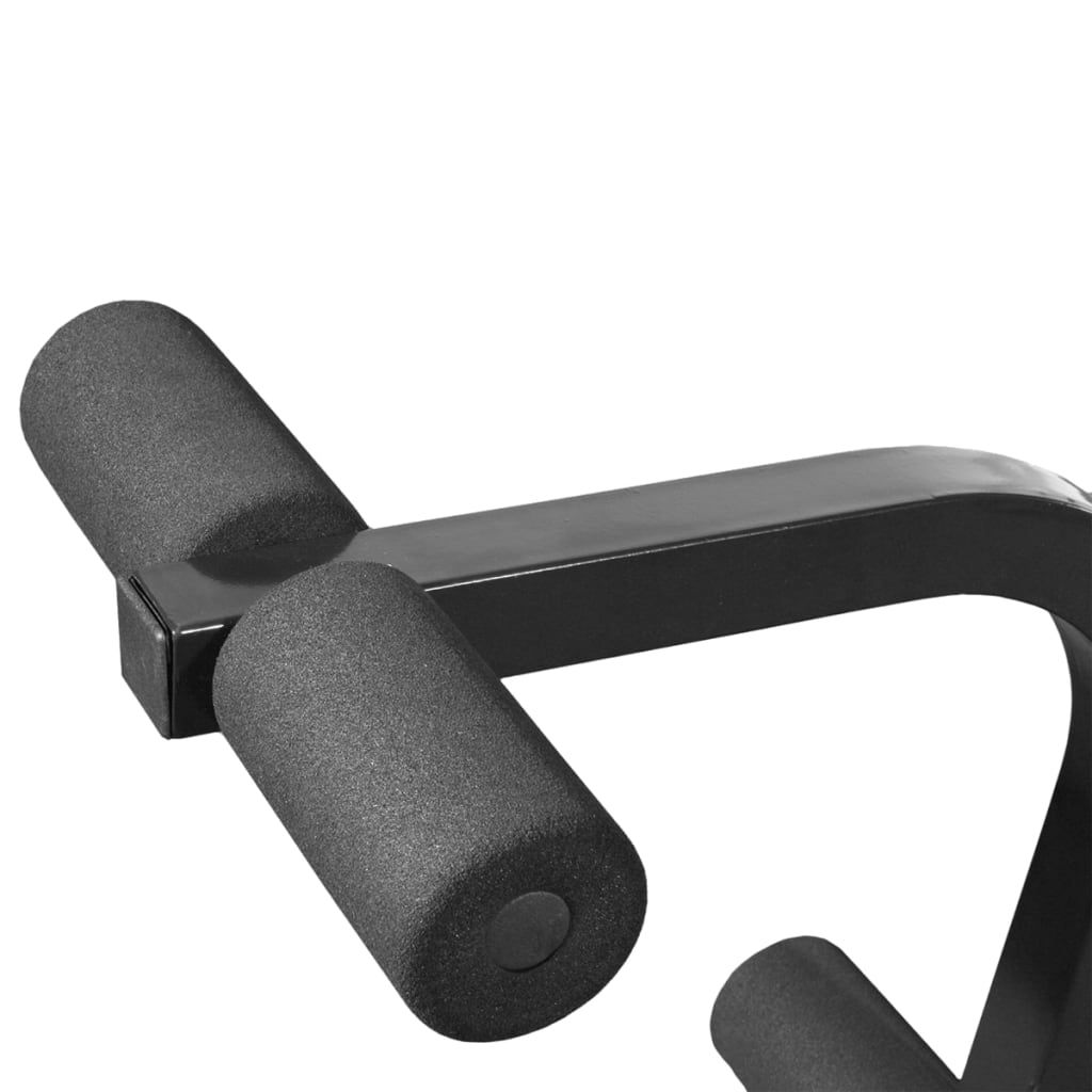 Weight Bench with Weight Rack, Barbell and Dumbbell Set 120 kg