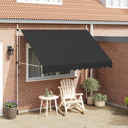 Manual Retractable Awning 300 cm Anthracite