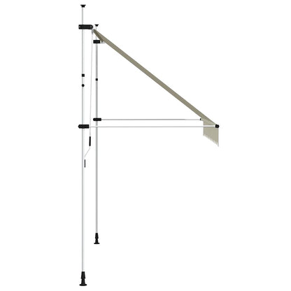 Manual Retractable Awning 250 cm Cream