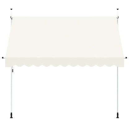 Manual Retractable Awning 300 cm Cream