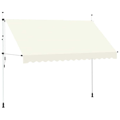 Manual Retractable Awning 350 cm Cream