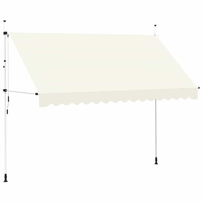 Manual Retractable Awning 350 cm Cream