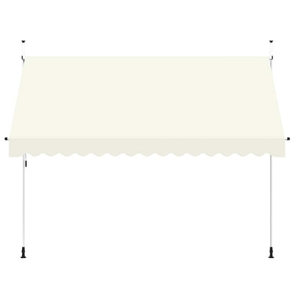 Manual Retractable Awning 350 cm Cream
