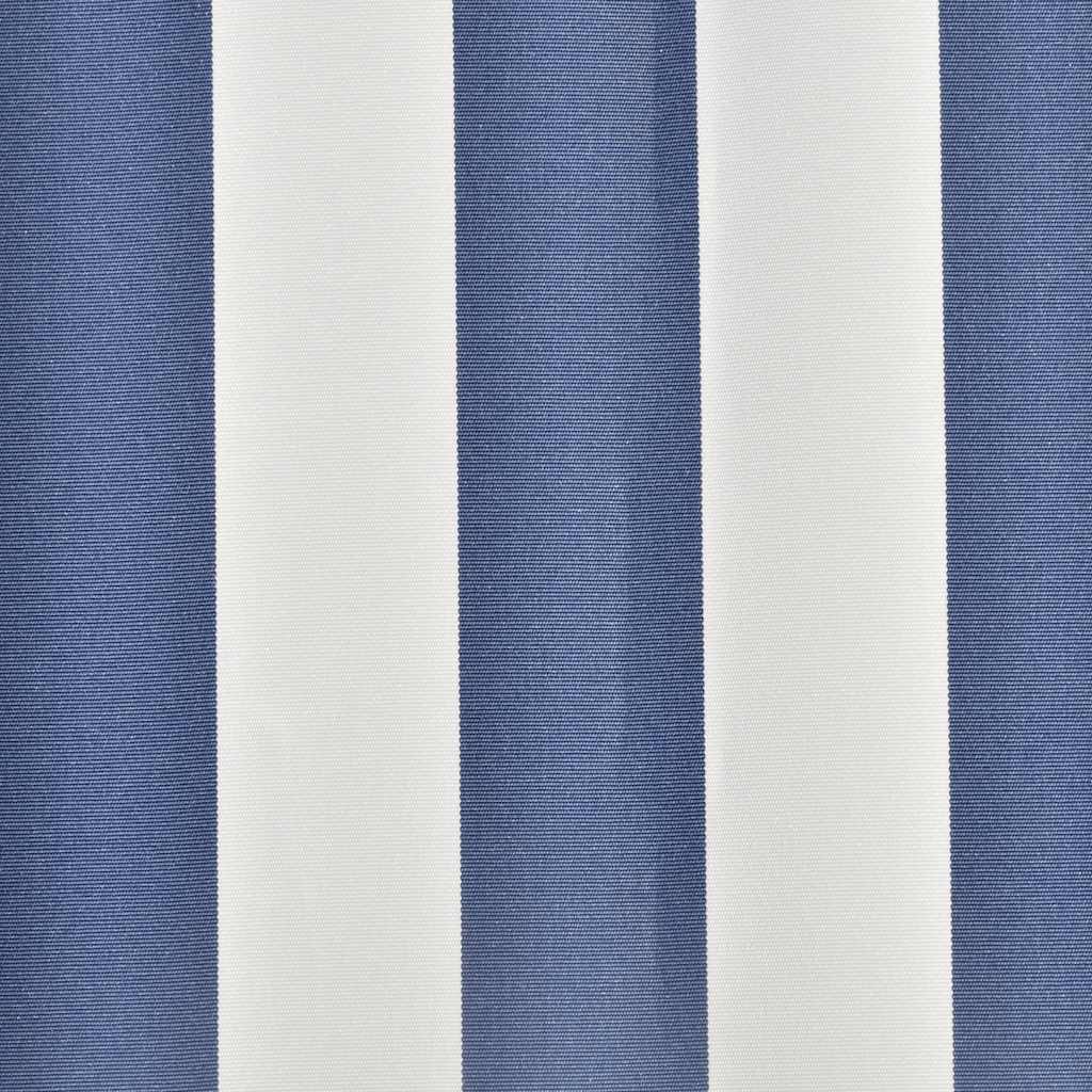 Awning Replacement Fabric Blue and White 350x250 cm Polyester