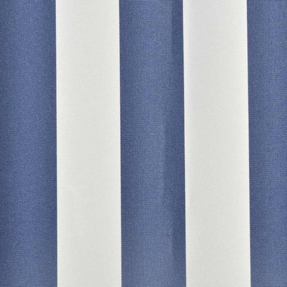 Awning Replacement Fabric Blue and White 350x250 cm Polyester