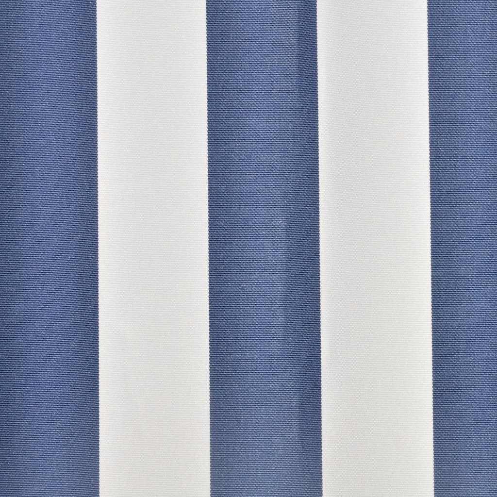 Awning Replacement Fabric Blue and White 450x300 cm Polyester