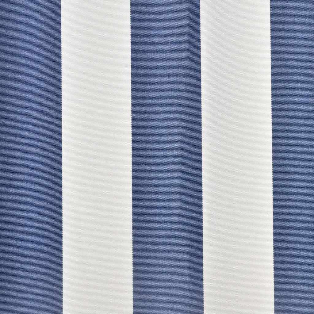 Awning Replacement Fabric Blue and White 500x300 cm Polyester