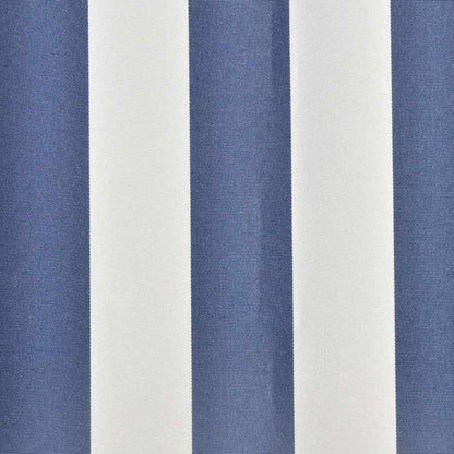Awning Replacement Fabric Blue and White 500x300 cm Polyester