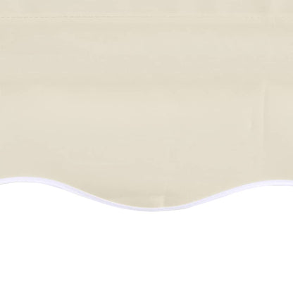 Awning Top Sunshade Canvas Cream 4.5x3 m