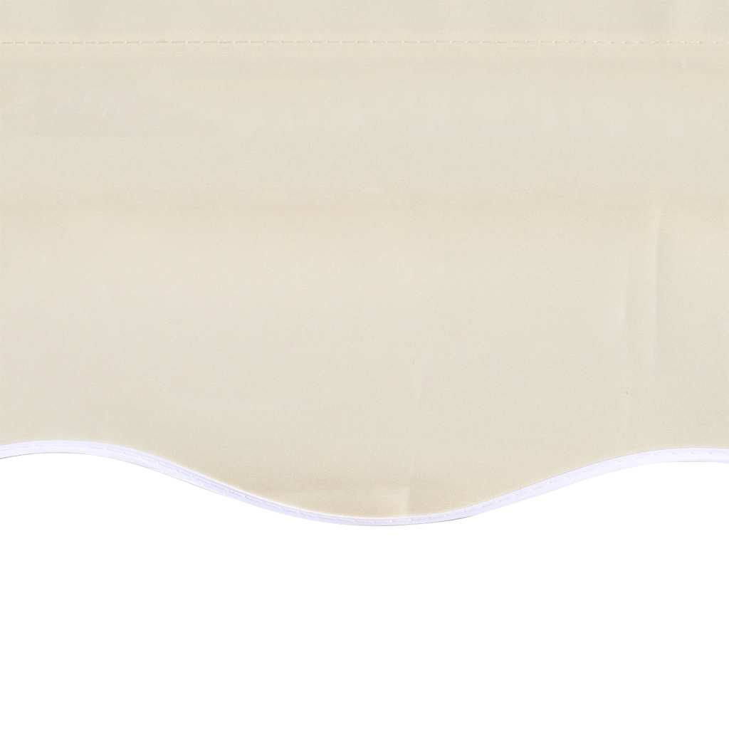 Awning Top Sunshade Canvas Cream 500x300 cm