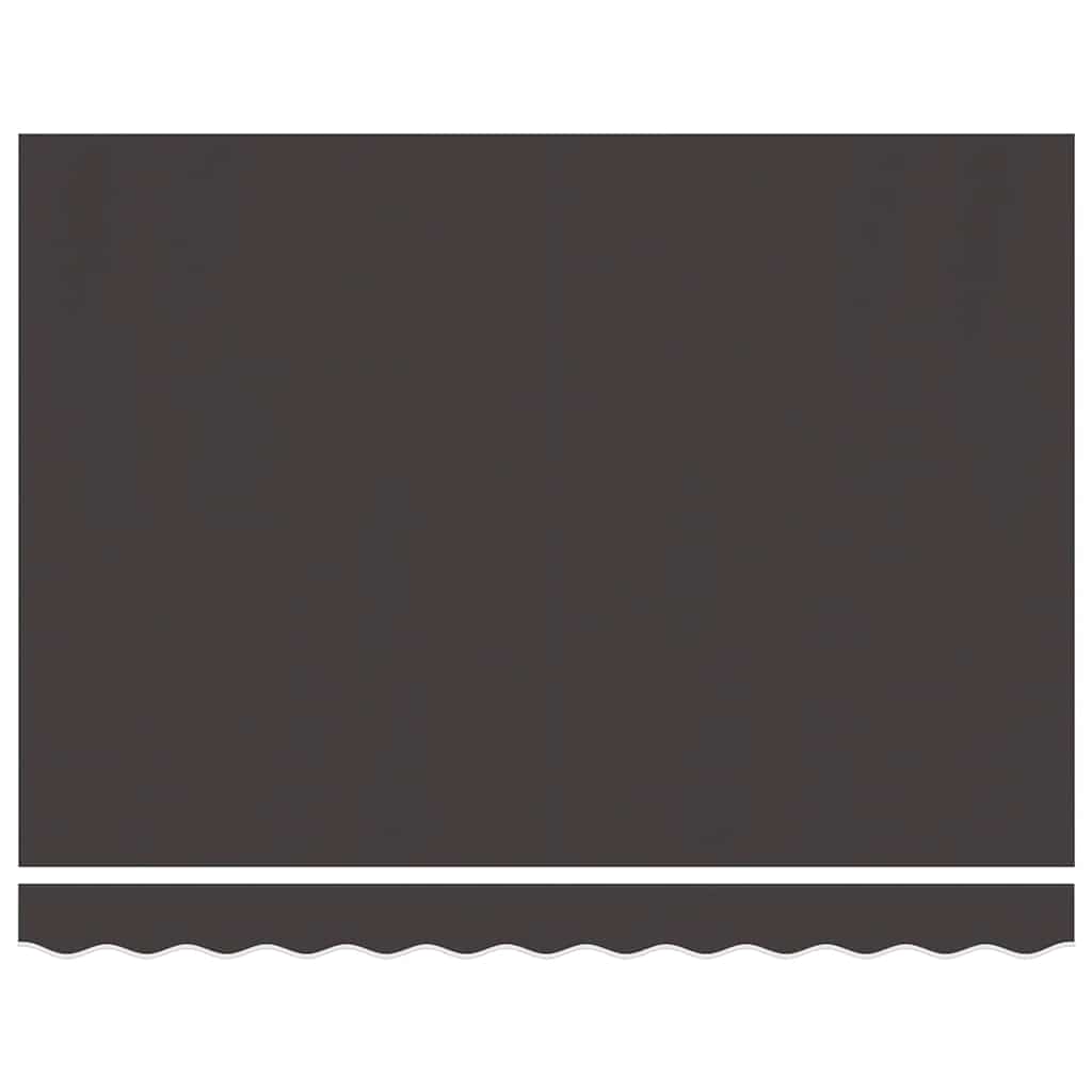 Awning Replacement Fabric Grey 350x250 cm Polyester