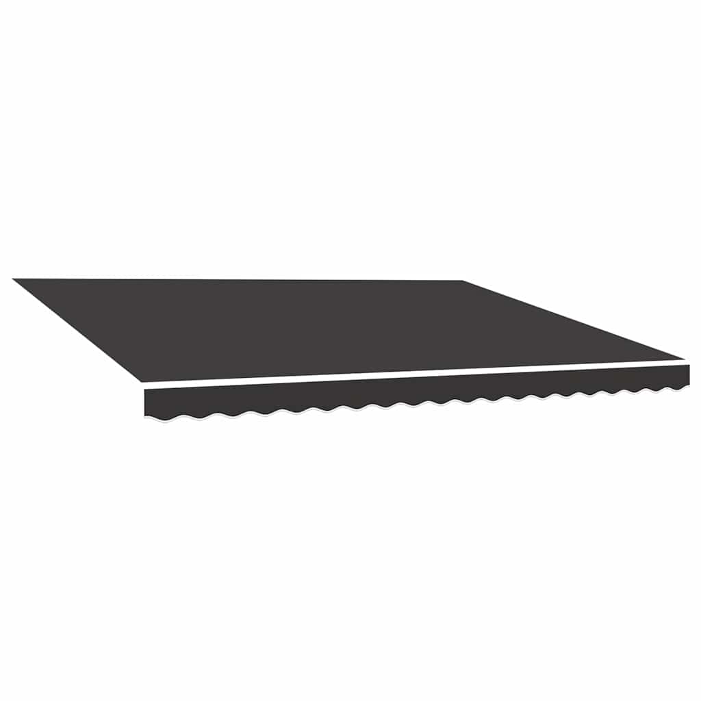 Awning Replacement Fabric Grey 500x300 cm Polyester