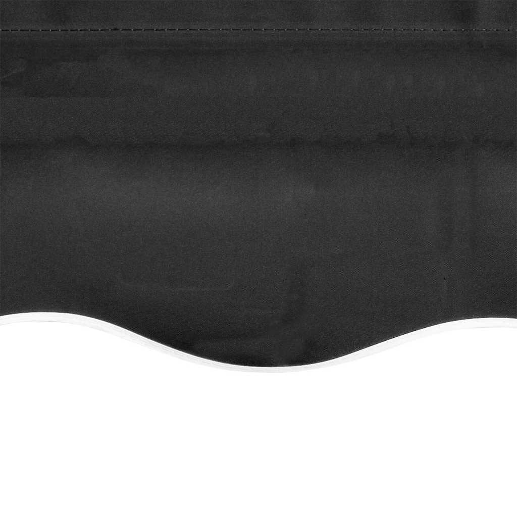 Awning Top Sunshade Canvas Anthracite 5x3 m