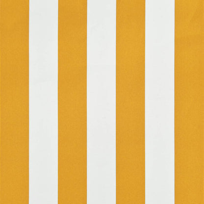 Retractable Awning 200x150 cm Yellow and White
