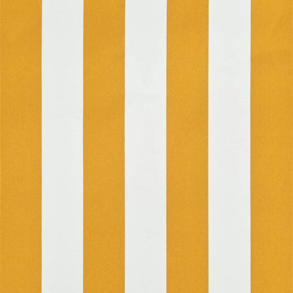 Retractable Awning 250x150 cm Yellow and White