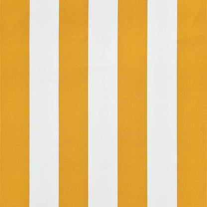 Retractable Awning 300x150 cm Yellow and White