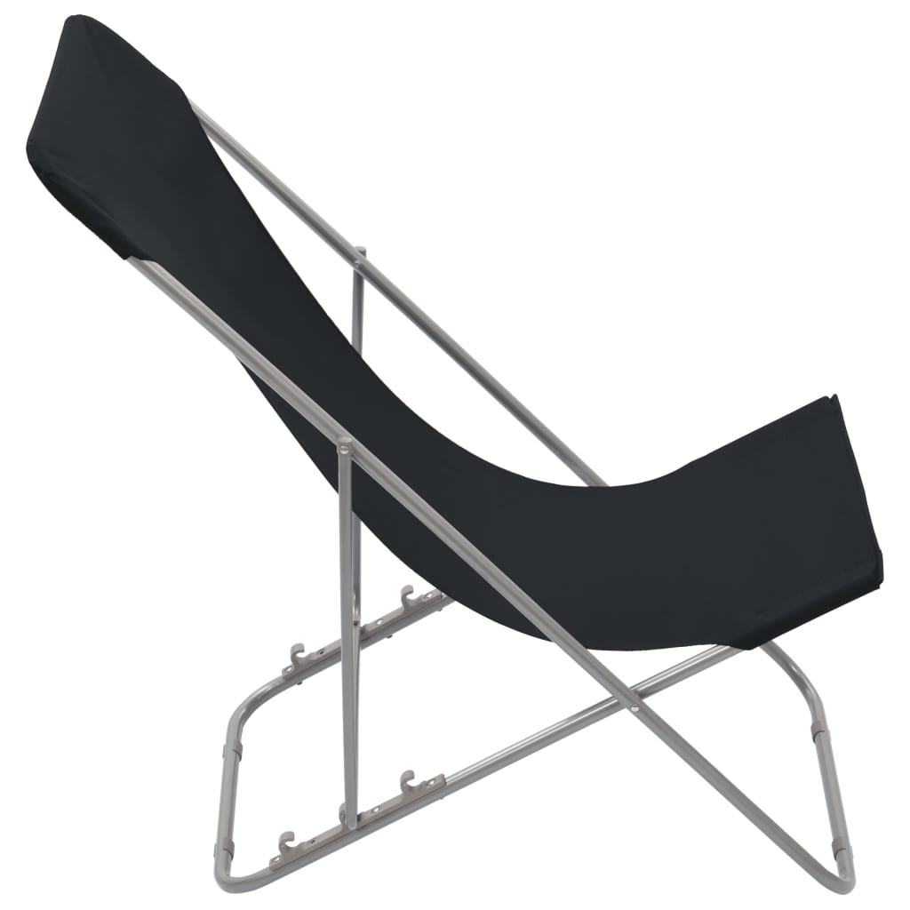 Beach Chair | Set of 2 | Black