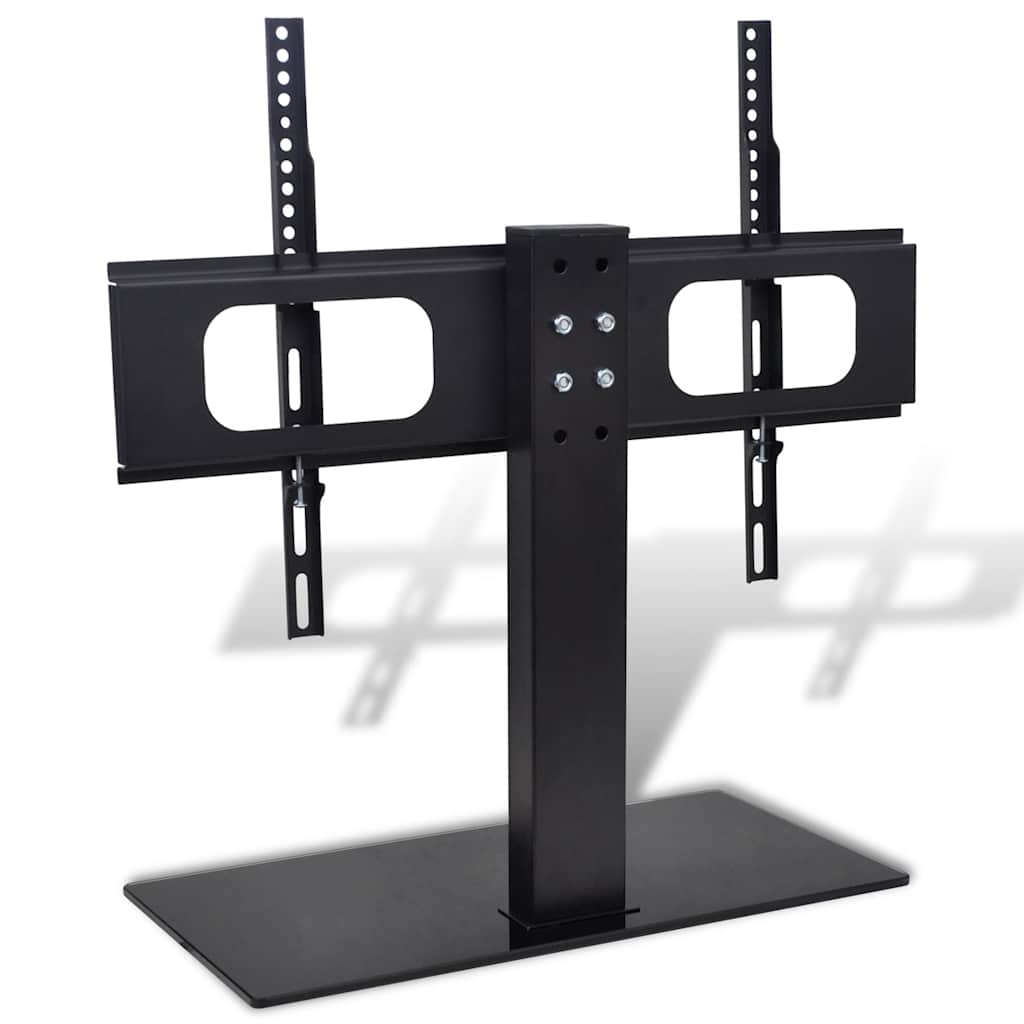275392 vidaXL TV Bracket with Base Iron Black 32"-70" (50320)