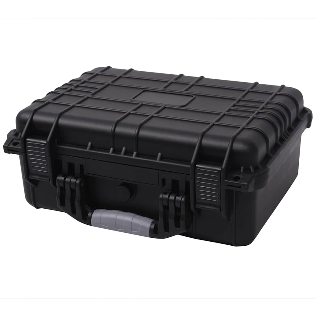 275398 vidaXL Protective Case Black 40,6x33x17,4 cm (142167)