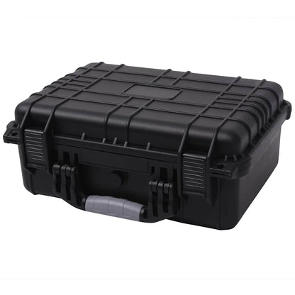 275398 vidaXL Protective Case Black 40,6x33x17,4 cm (142167)