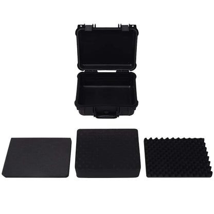 275399 vidaXL Protective Case Black 35x29,5x15 cm (142168)